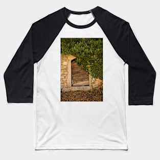 Door in Dobrinj, Krk, Croatia Baseball T-Shirt